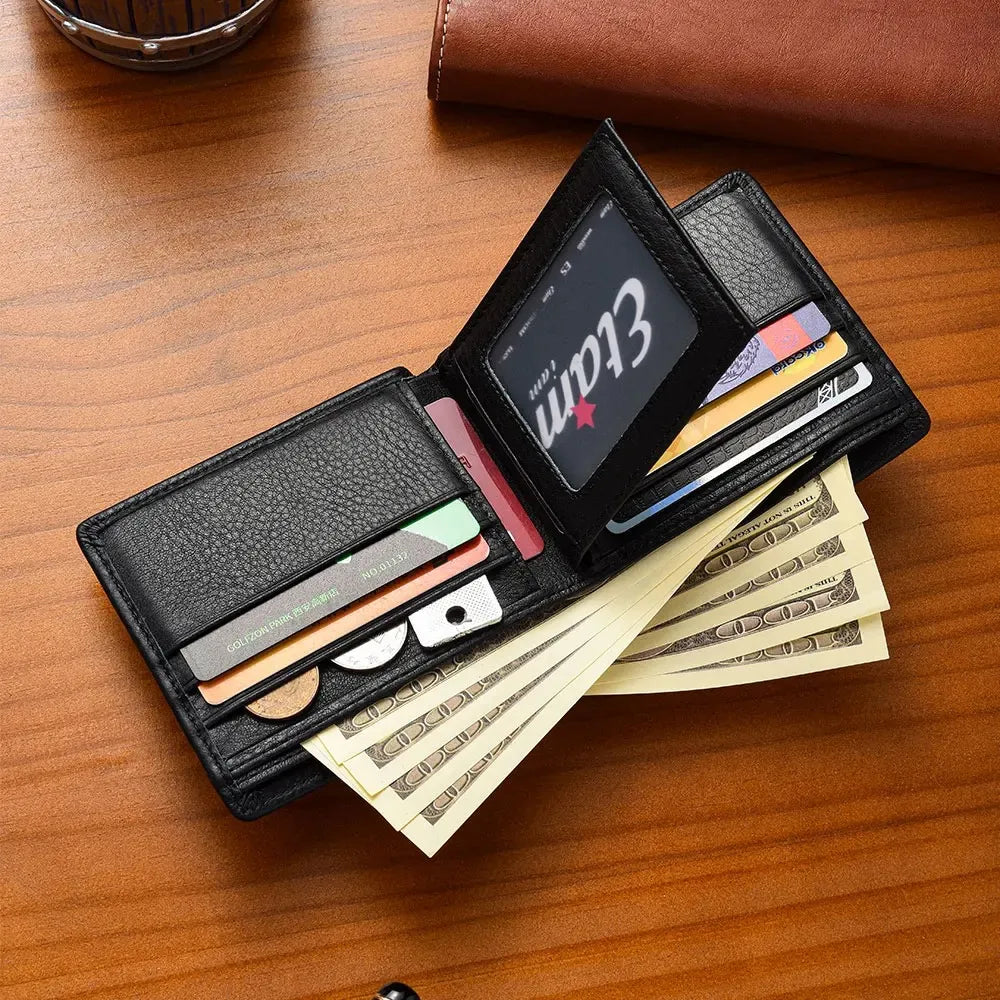 CLASSIC BIFOLD LEATHER WALLET
