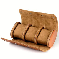 LEATHER WATCH ROLL
